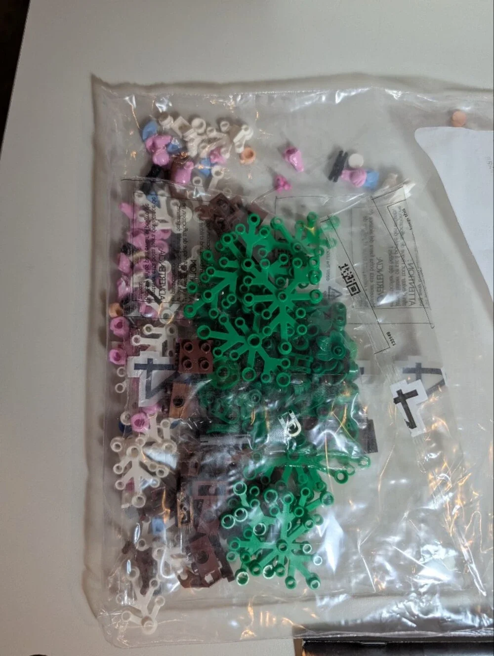 LEGO Bonsai Tree Instruction Manual & Pieces